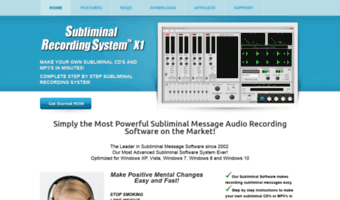 Subliminal recording system free download